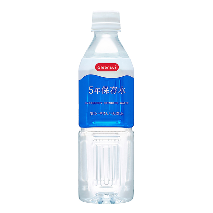 5年保存水500ml